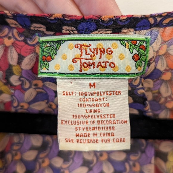 Flying Tomato Boho Floral Dress - Picture 4 of 6